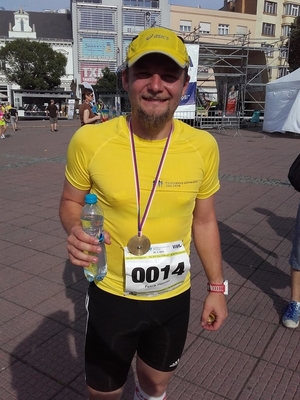 Patrik Hetmer na Festivalovém půlmaratonu Zlín 2016